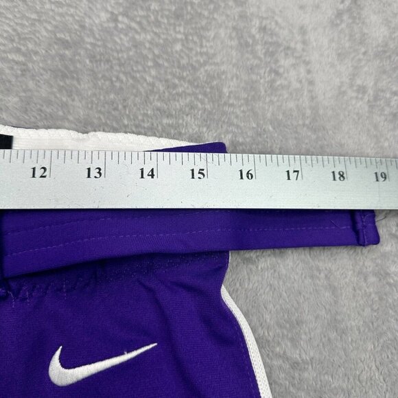 Nike Football Pants Mens Large Purple White Belted Knee Pads Practice 789925-546 - Picture 9 of 13